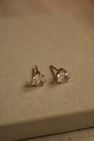 Heart studs